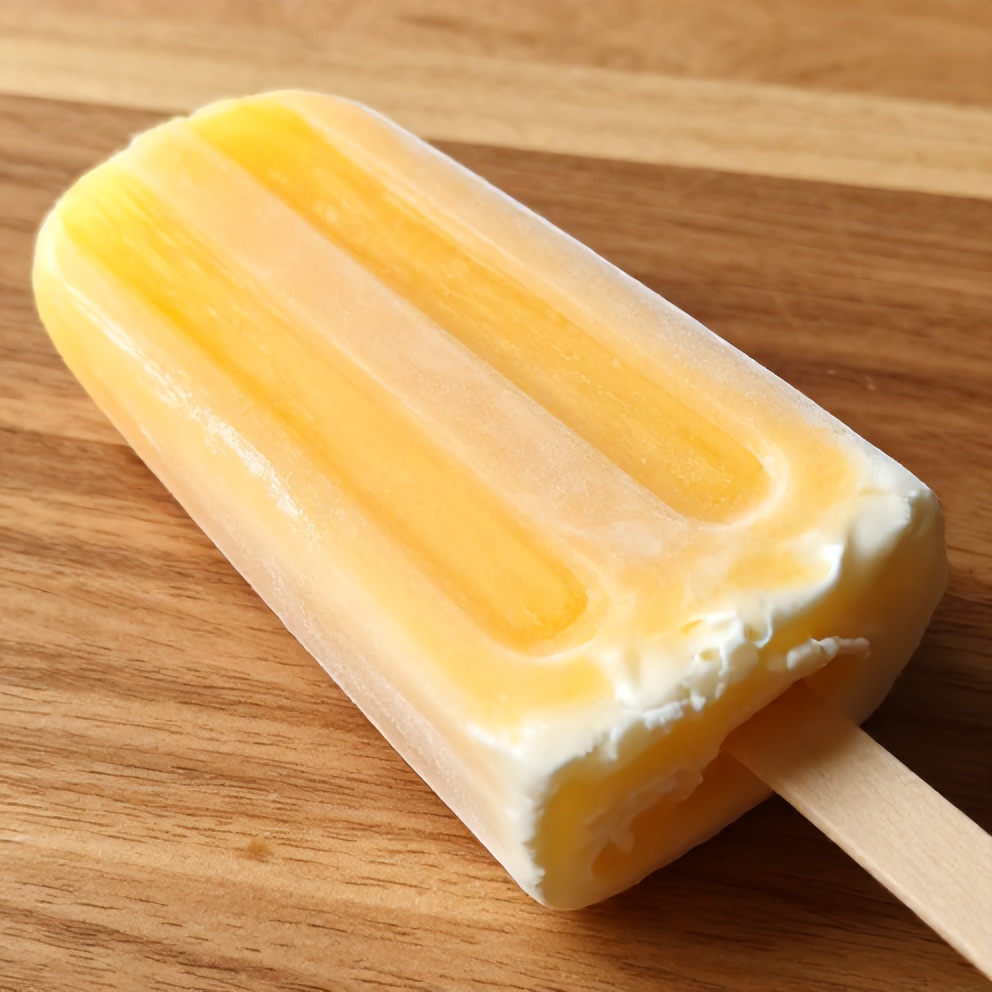 Mango Greek Yogurt Popsicles