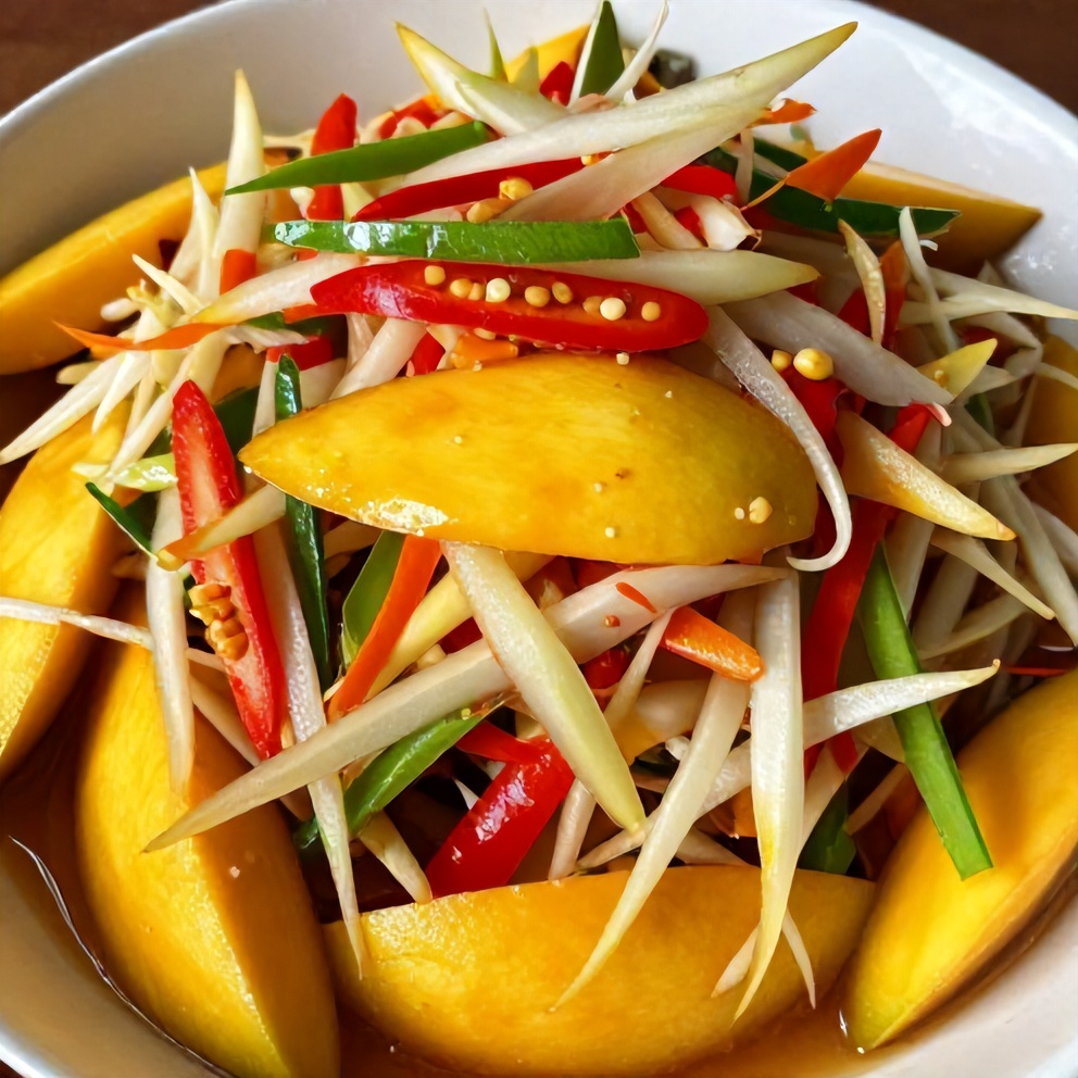Thai Mango Green Papaya Salad