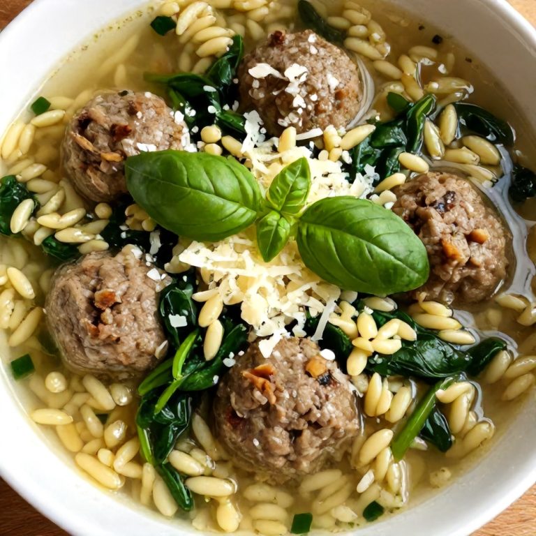 Turkey Meatball Soup