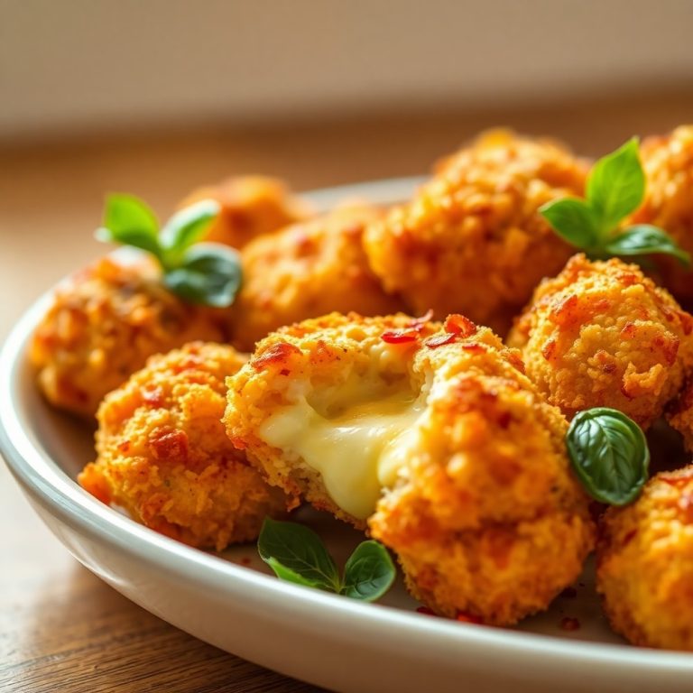 Air Fryer Chicken Parmesan Bites
