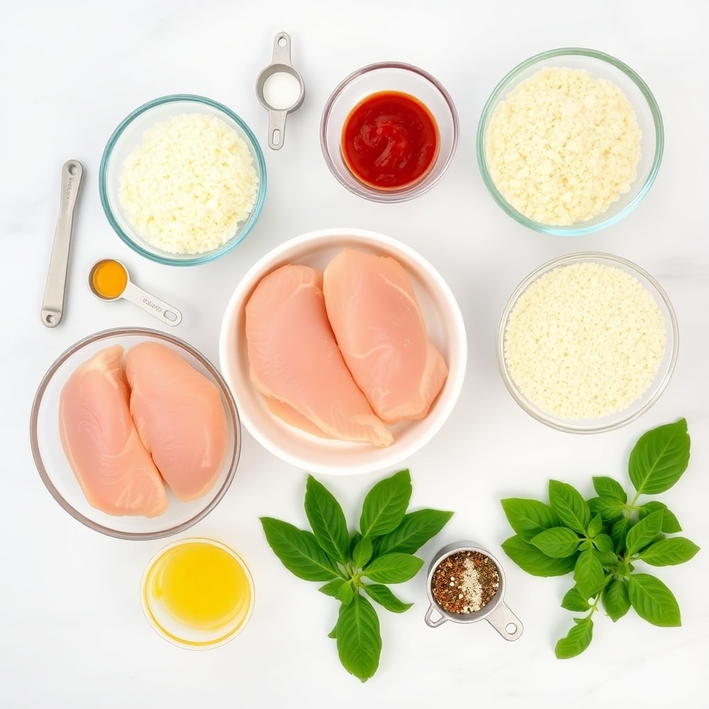 Air Fryer Chicken Parmesan Bites Ingredients