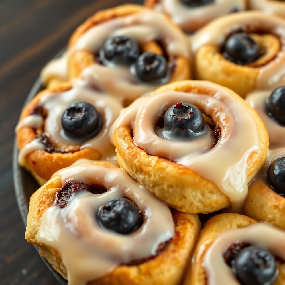 blueberry cinnamon rolls