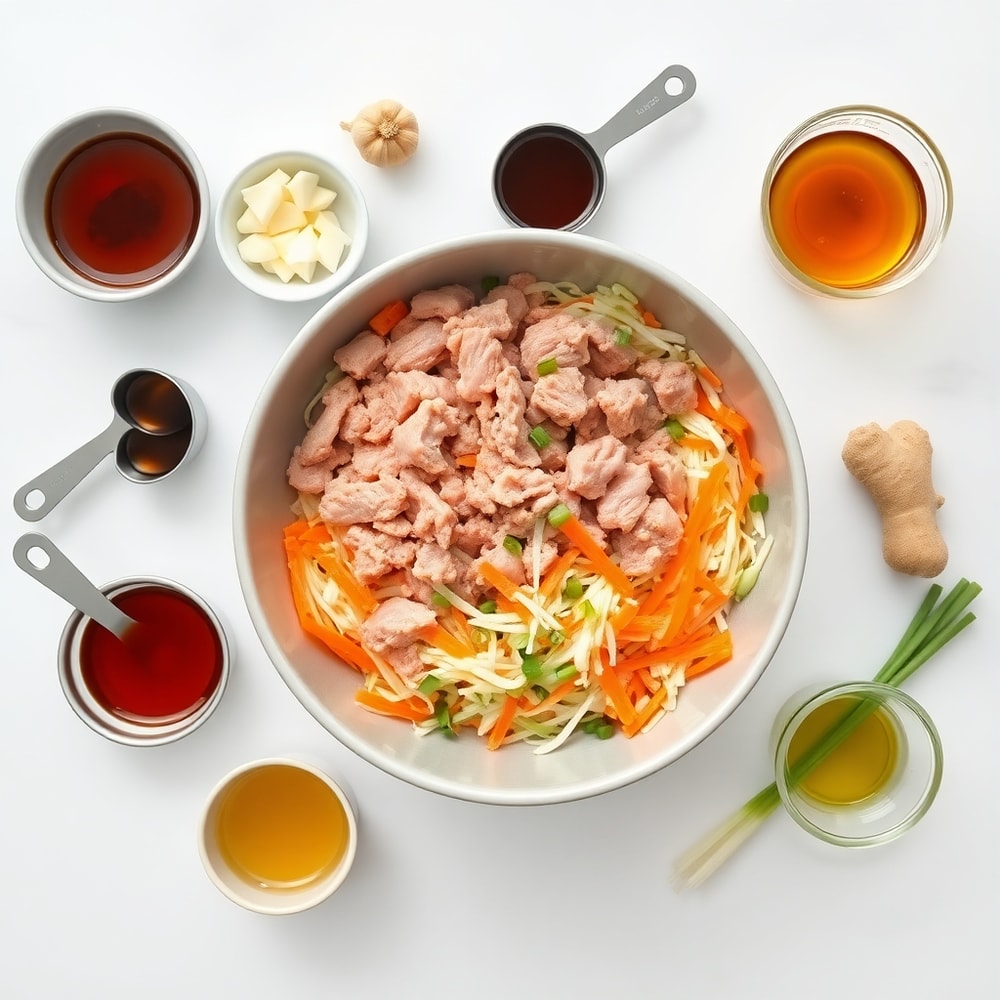 Egg Roll in a Bowl Ingredients