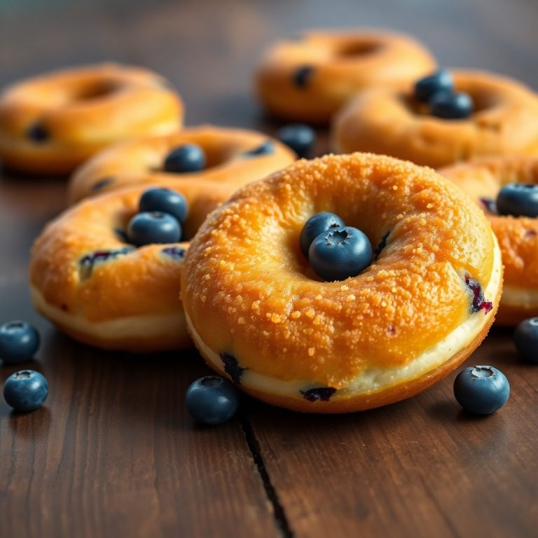 blueberry cake donuts