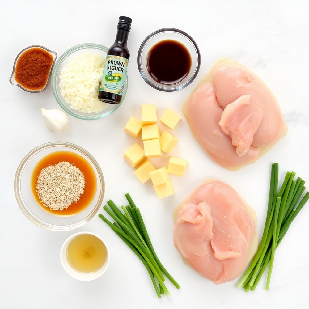 Brown Sugar Pineapple Chicken Ingredients