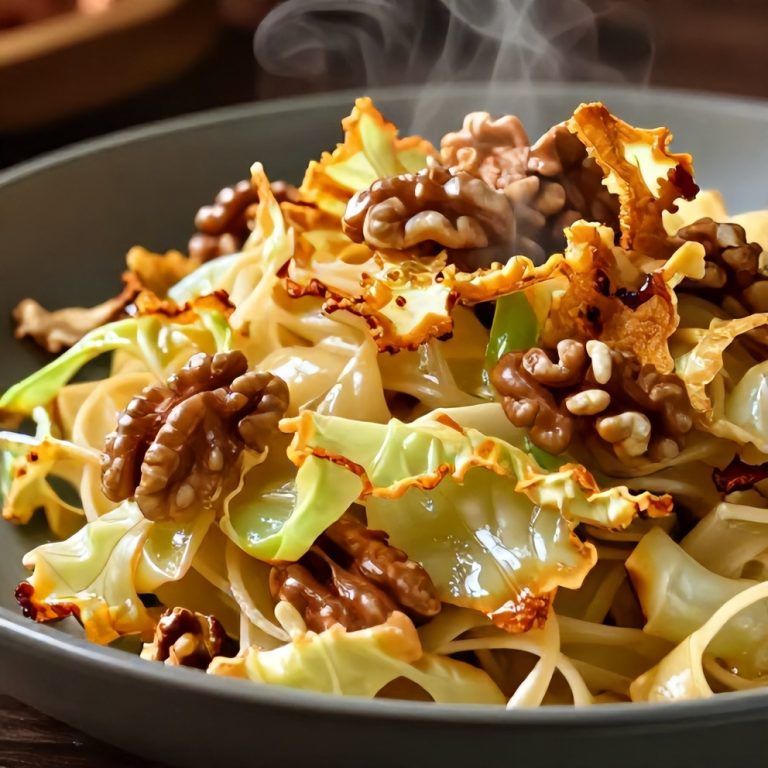 Cabbage Walnut Pasta