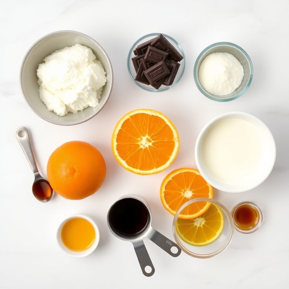 Chocolate Orange Cheesecake Ingredients