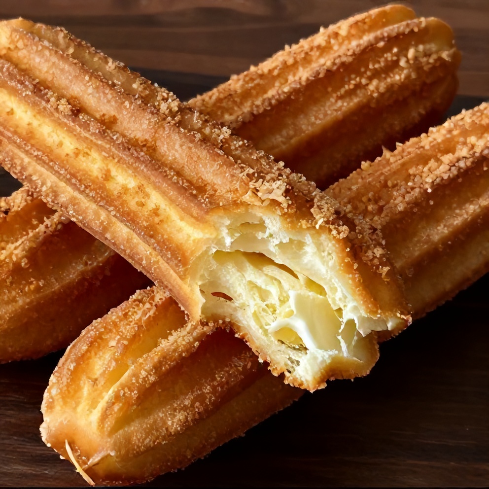 cinnamon sugar churro pancakes