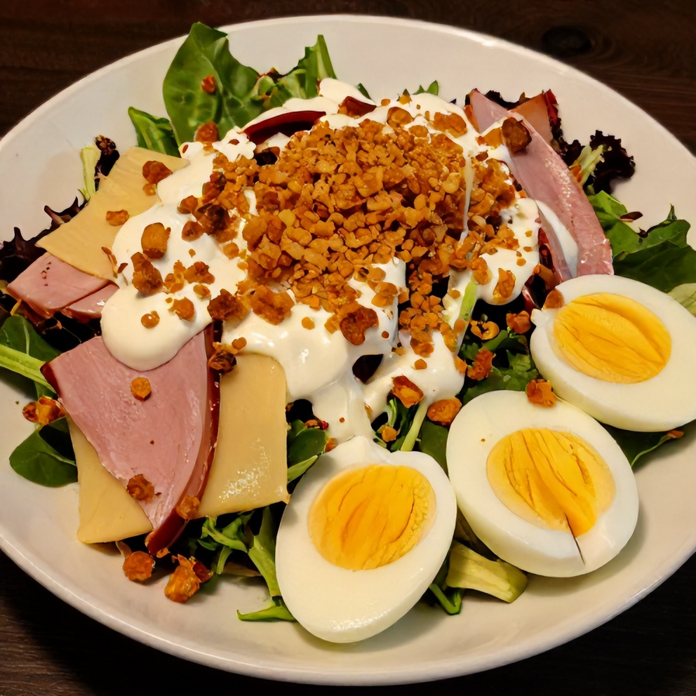 Plated Columbia 1905 Salad
