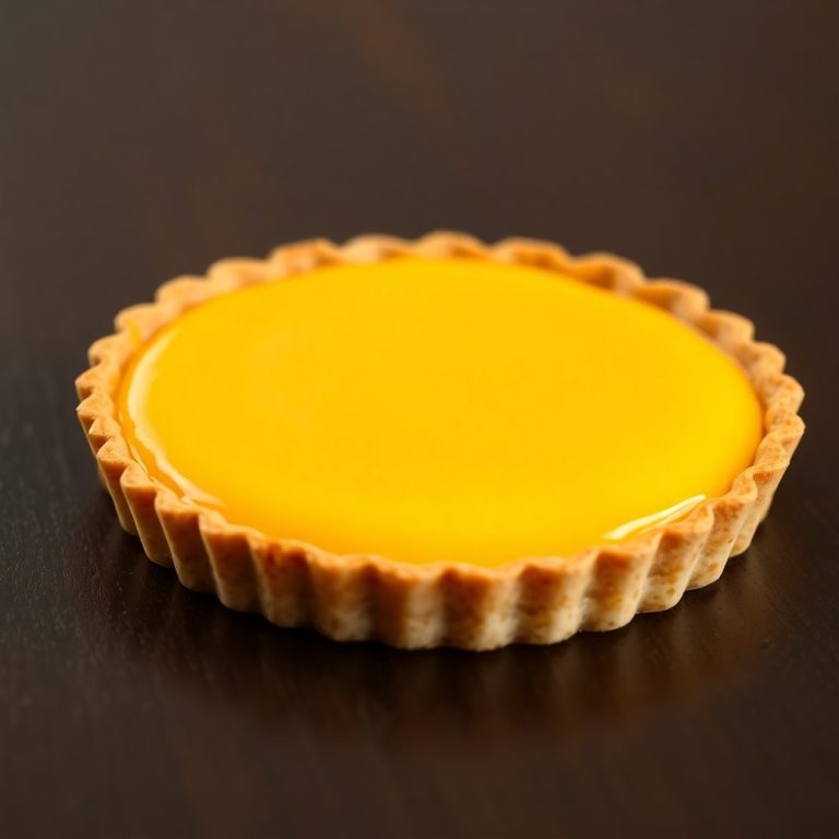 mango curd tart
