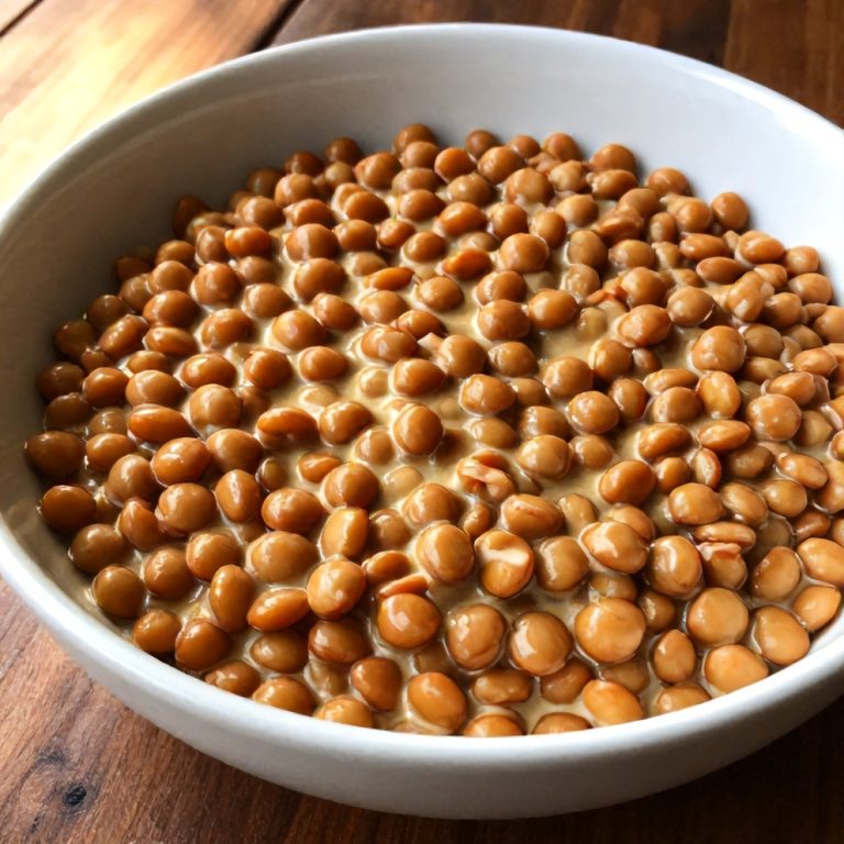 creamy sundried tomato lentils