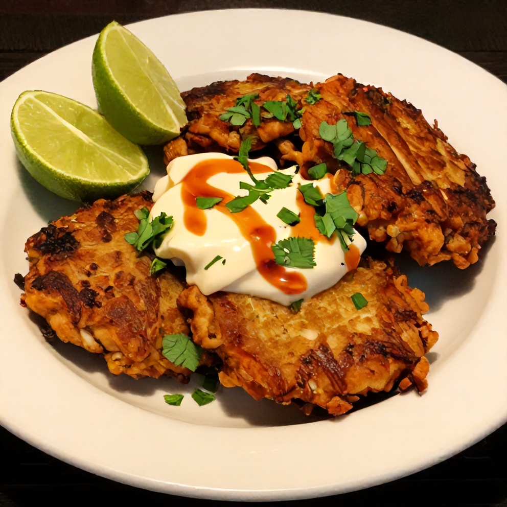 Crispy Asian Tuna Cakes with Spicy Sriracha Aioli
