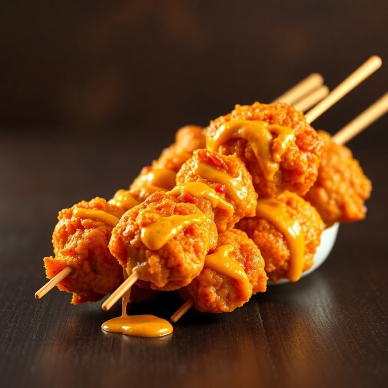 bang bang chicken skewers
