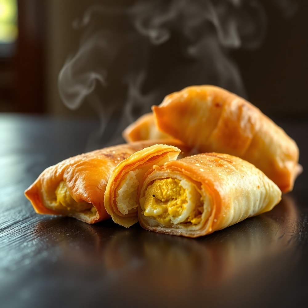 breakfast egg rolls