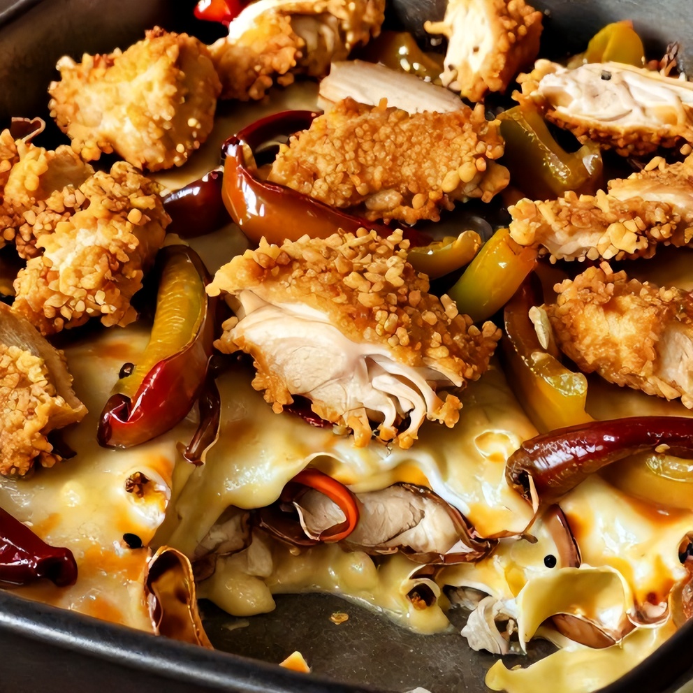 Chicken Fajita Casserole