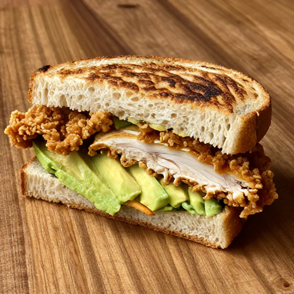 chicken torta sandwich