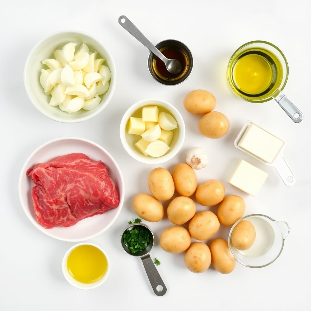 Garlic Butter Steak Bites Ingredients