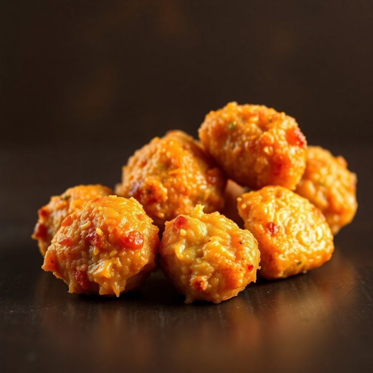 crispy garlic pork bites