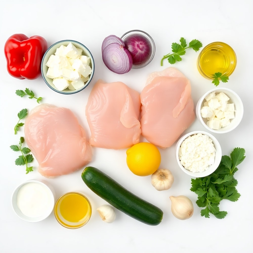 Greek Chicken Bowl Ingredients