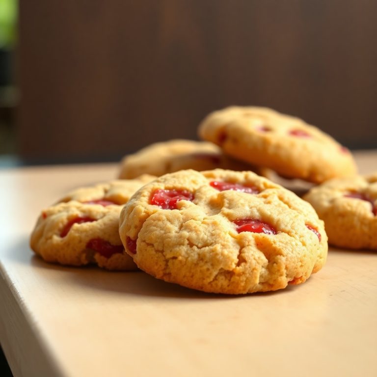 strawberry crunch cookies