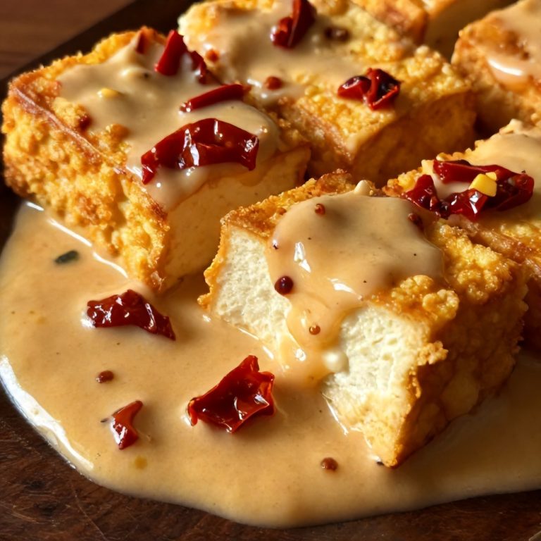 crispy tofu sun-dried tomato sauce