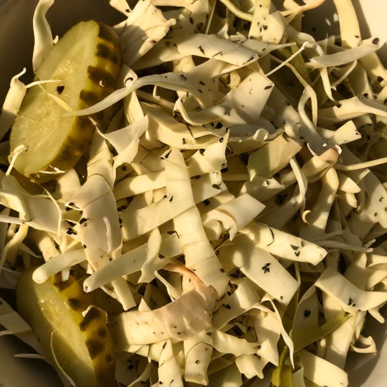 dill pickle coleslaw