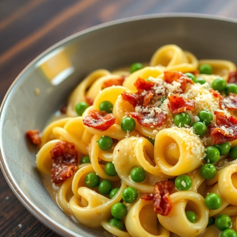 Easy 30-Minute Tortellini Carbonara