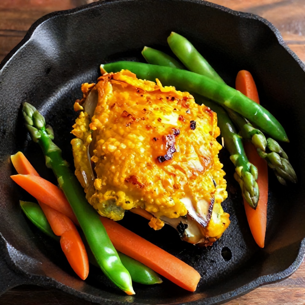 Easy Baked Turmeric Chicken