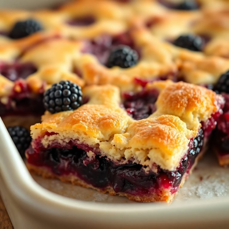 blackberry cobbler bars