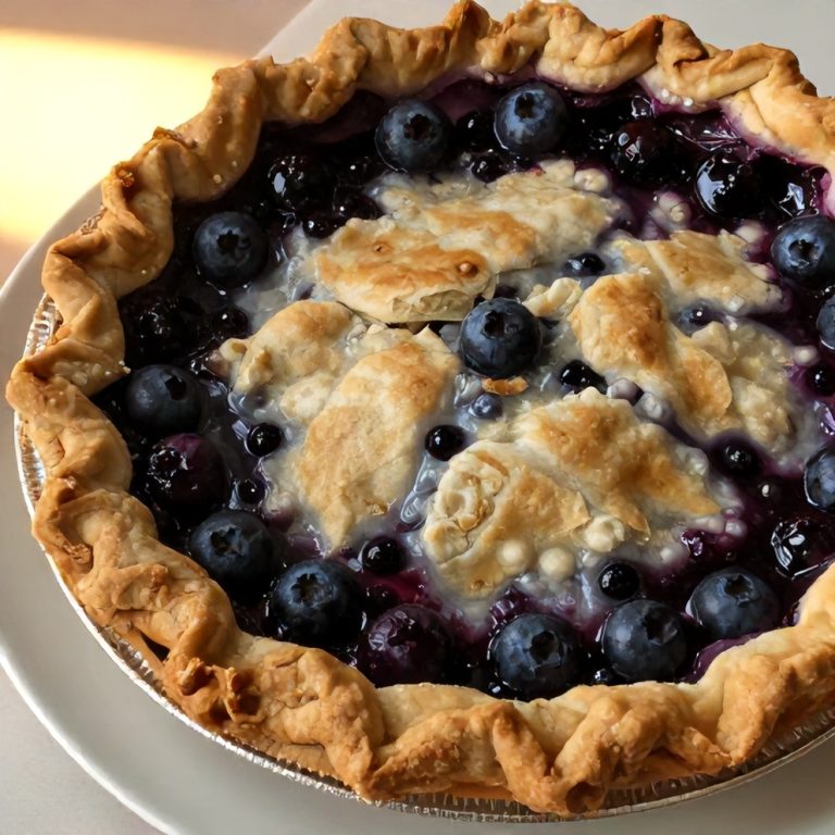 Easy Blueberry Pie Recipe