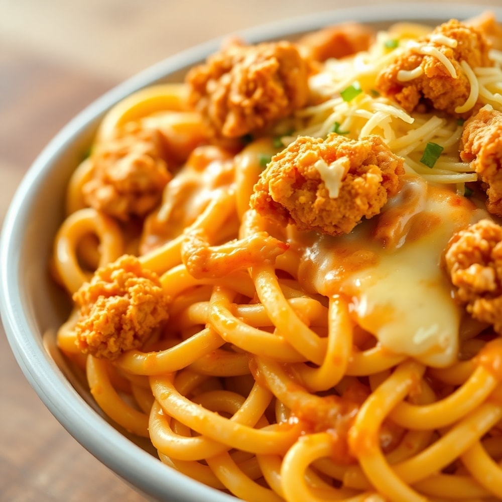 buffalo chicken pasta one pot