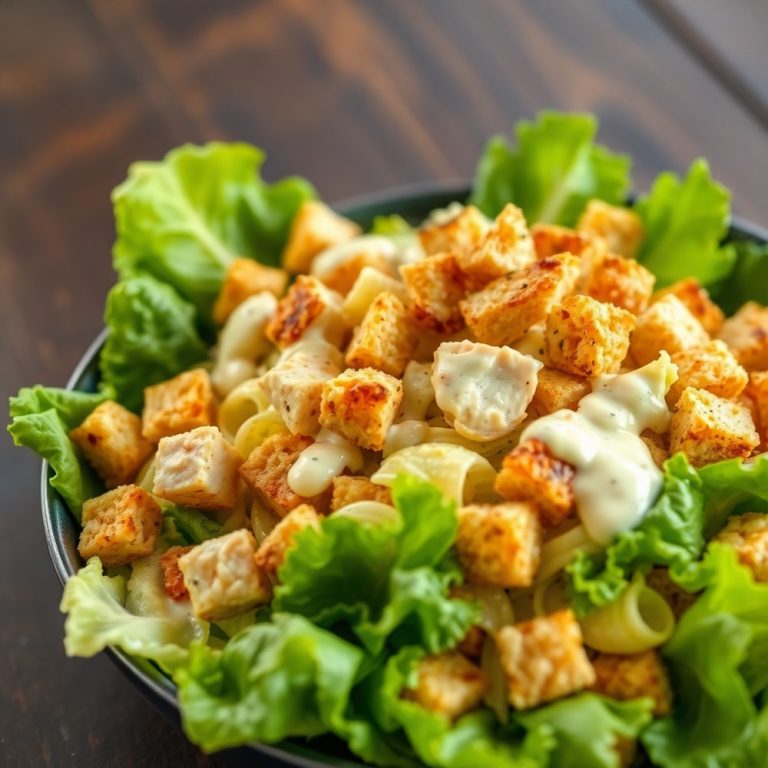 Chicken Caesar Pasta Salad