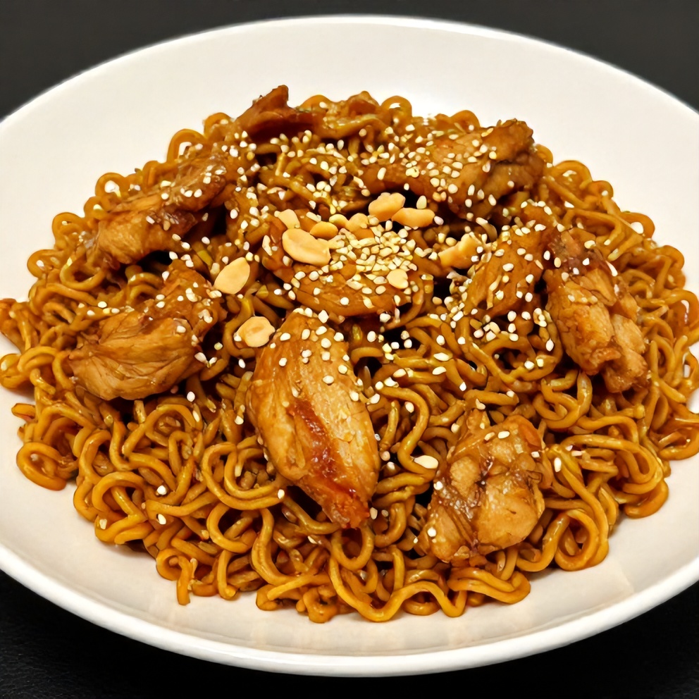 Chicken Ramen Stir Fry Ready to Serve