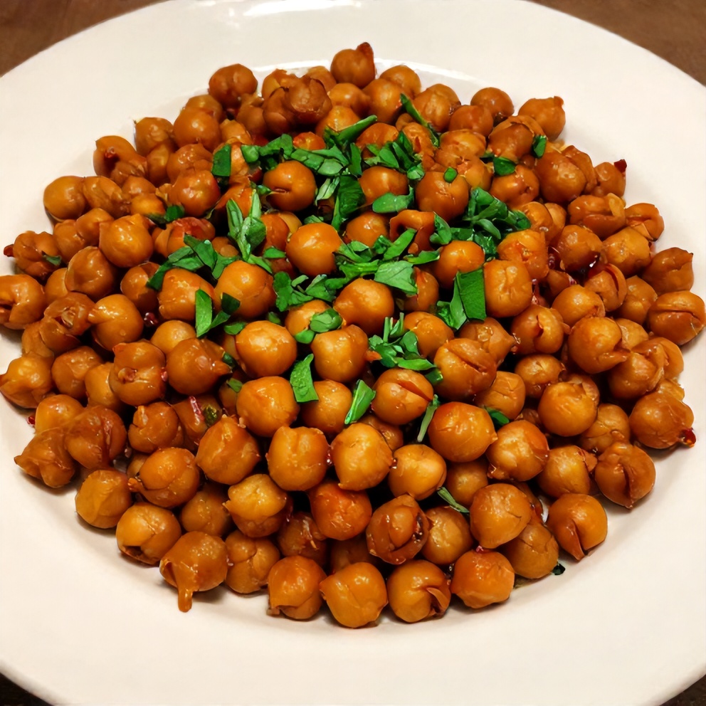 Chickpea Paprikash served with bread
