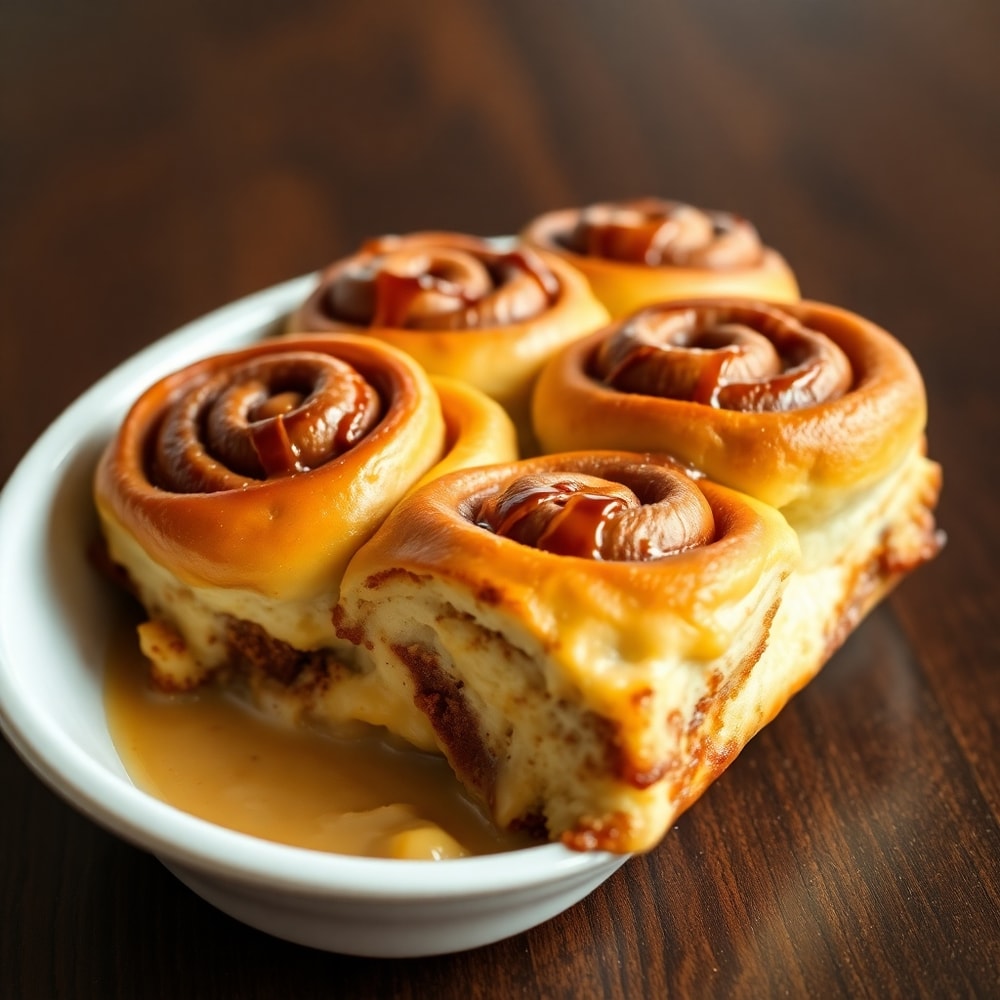 Easy Cinnamon Roll Casserole