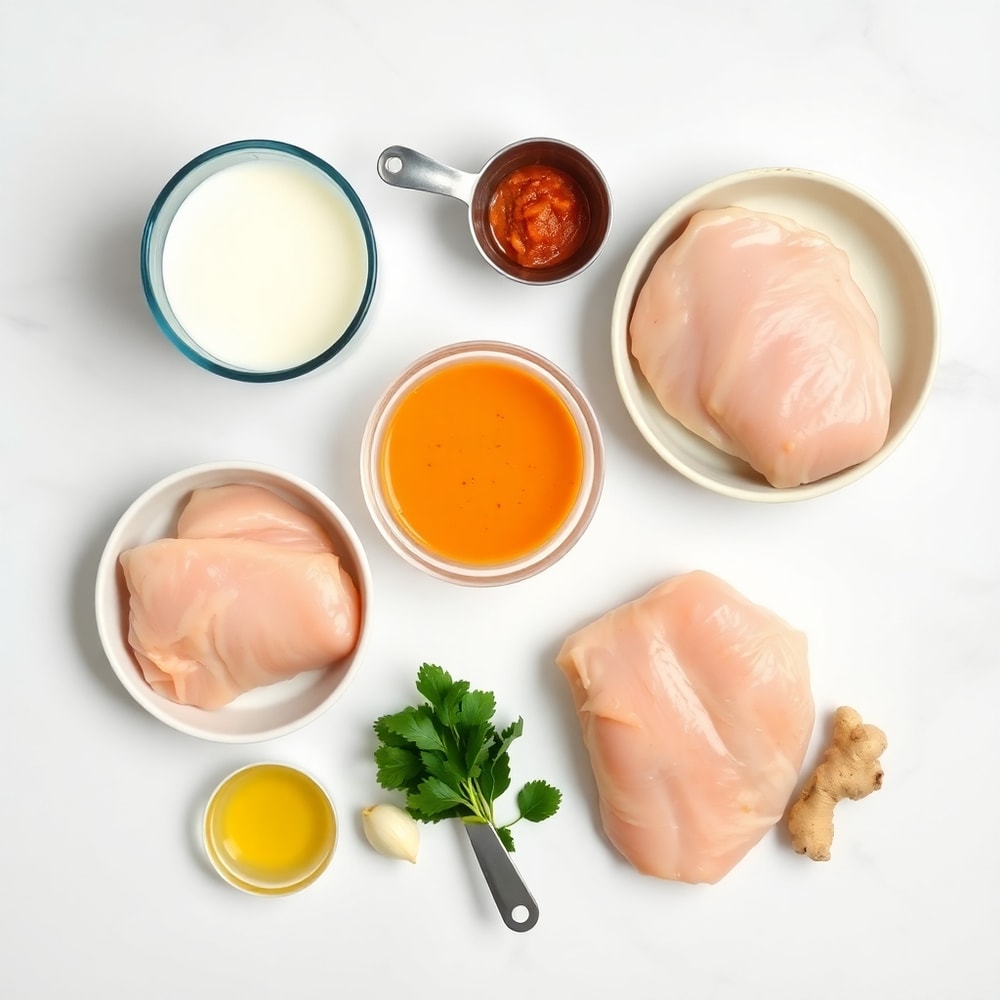 Easy Coconut Chicken Ingredients