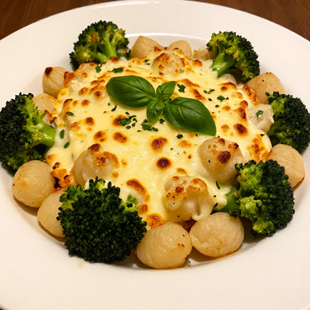 Gnocchi and Broccoli Bake Final Dish