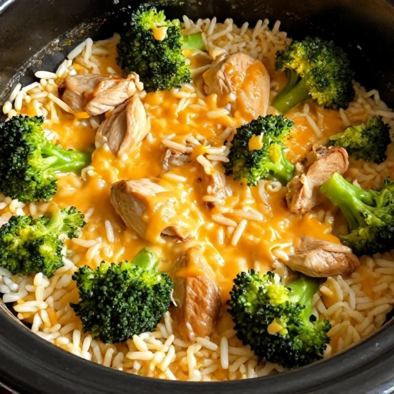 easy crockpot chicken and rice