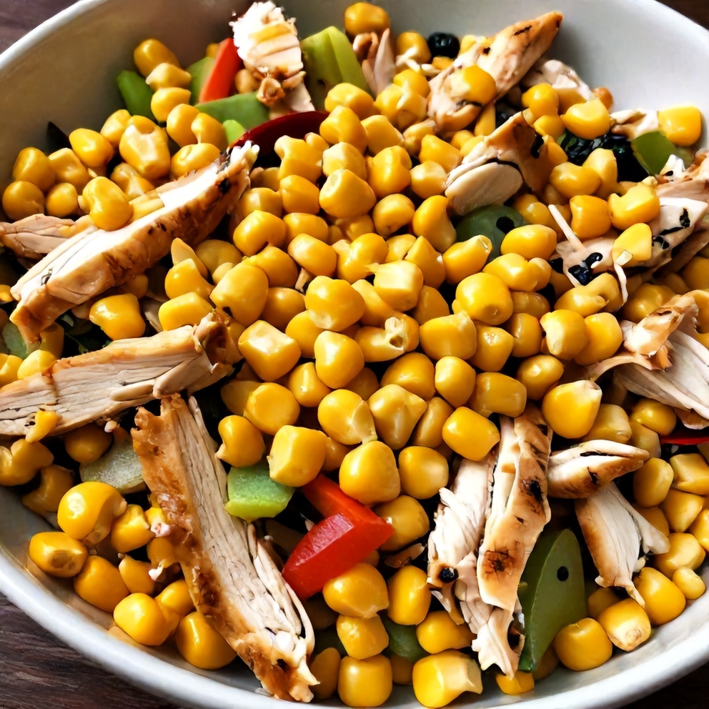 Mexican Street Corn Chicken Pasta Salad