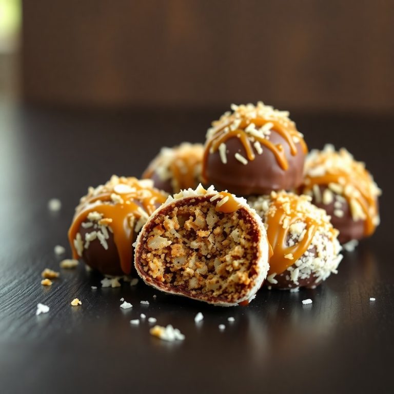 easy Samoa truffles