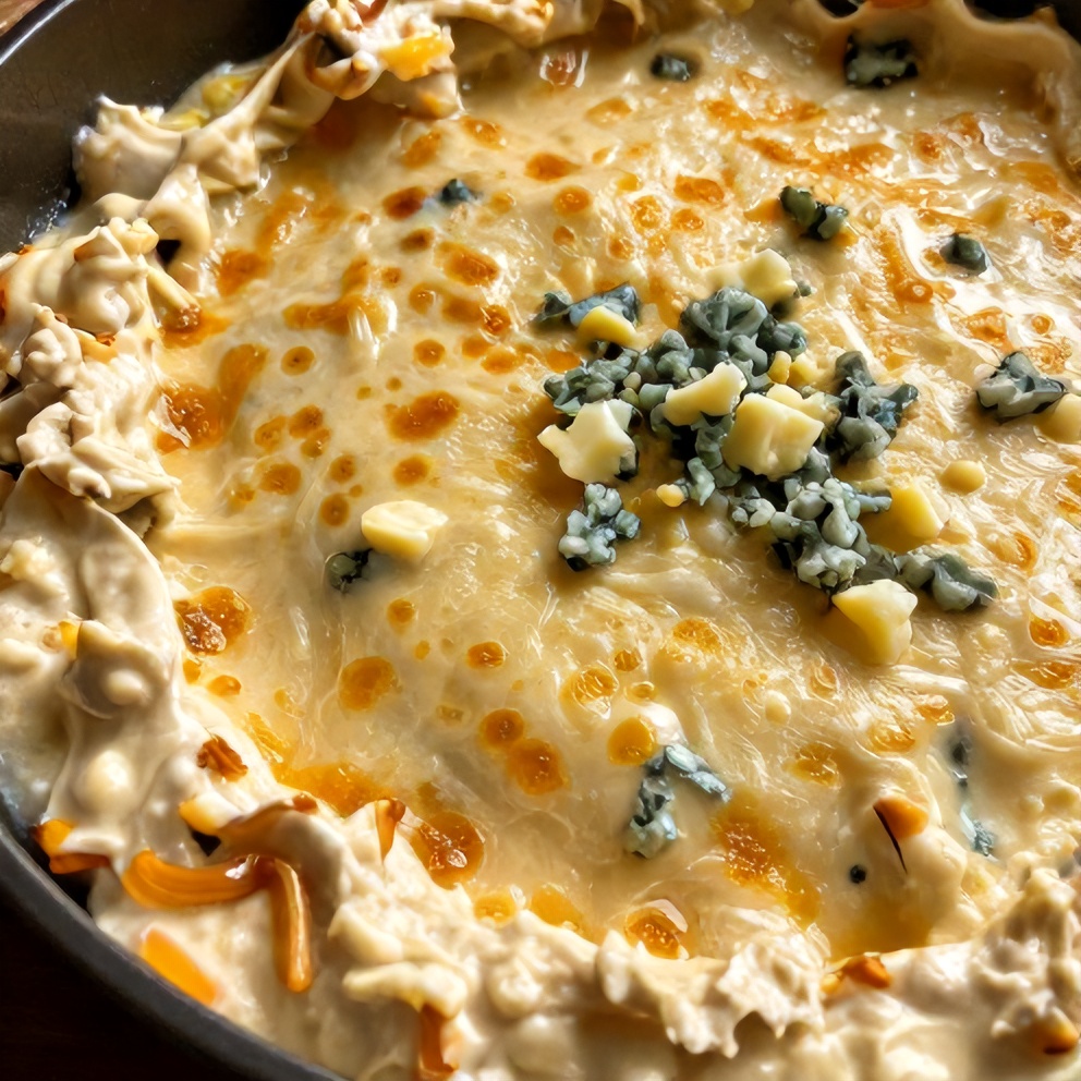 Easy Slow Cooker Buffalo Chicken Dip