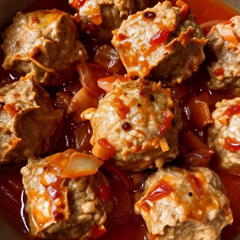 Easy Slow Cooker Sweet and Sour Meatballs