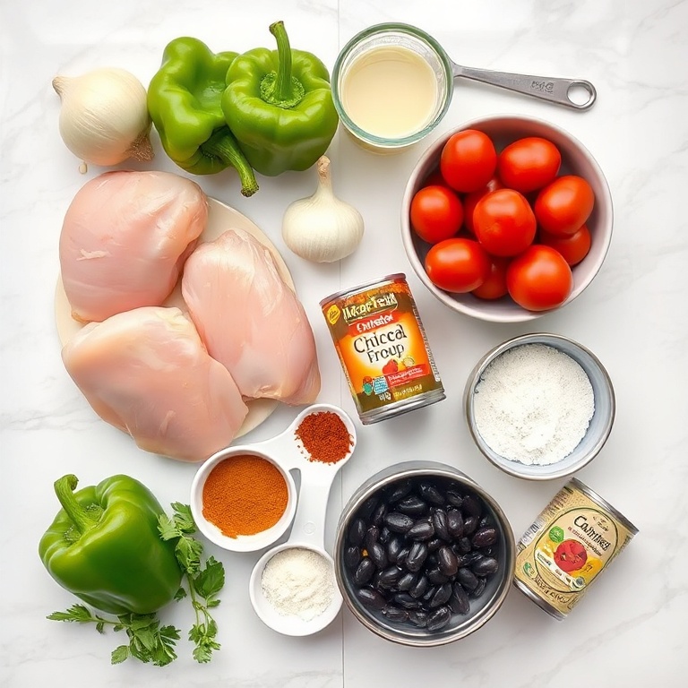 Southwest Chicken Soup Ingredients