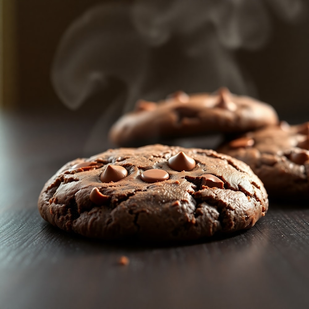 fudgy chocolate brownie cookies