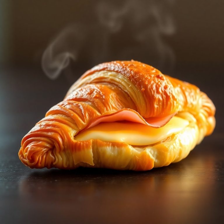 ham and cheese croissant