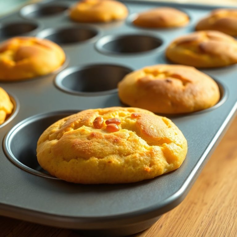 high protein pancake muffins