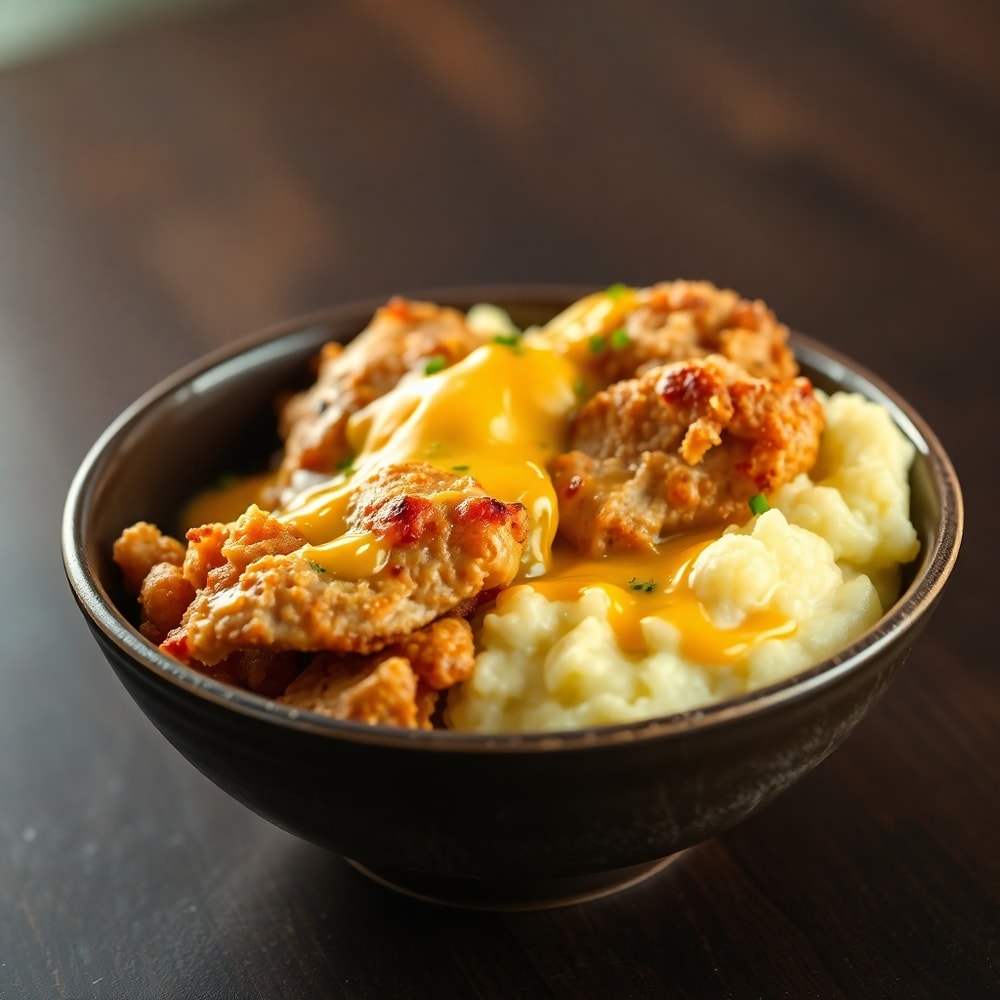 Juicy Grilled Chicken Mashed Potato Bowls
