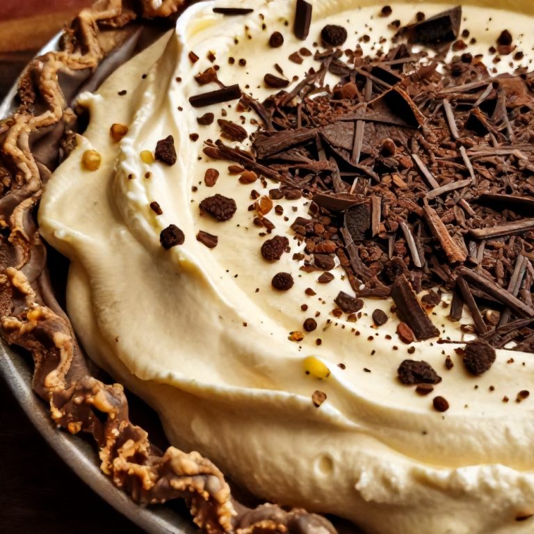 no-bake chocolate peanut butter pie