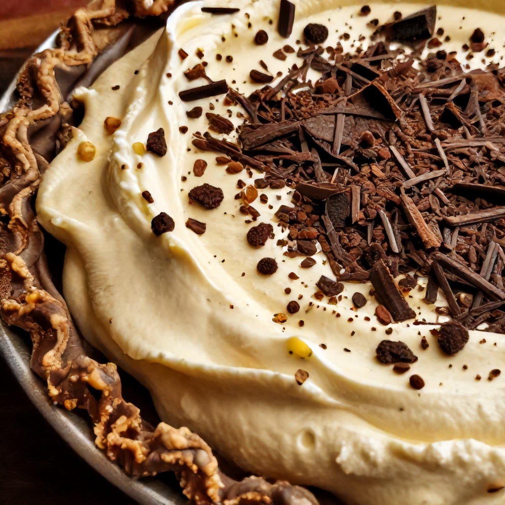 no-bake chocolate peanut butter pie