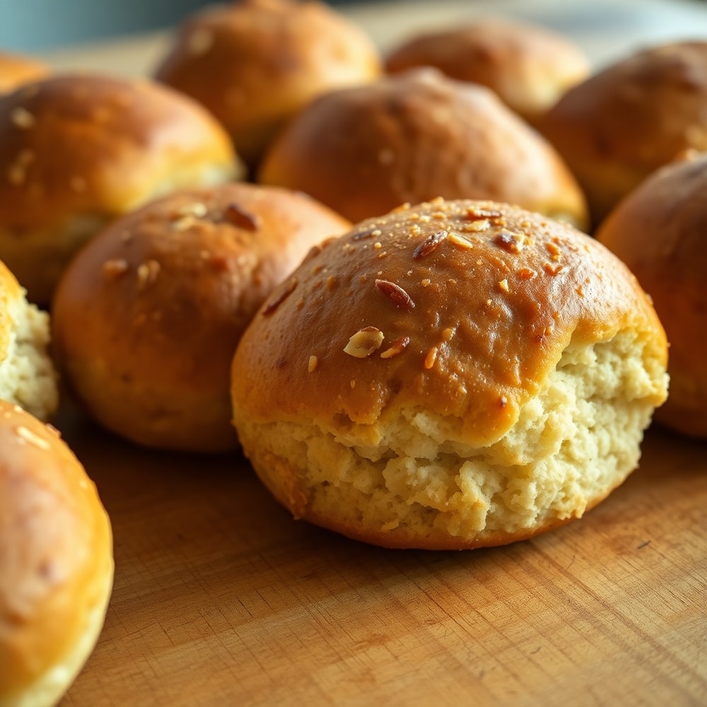 Oatmeal Molasses Rolls